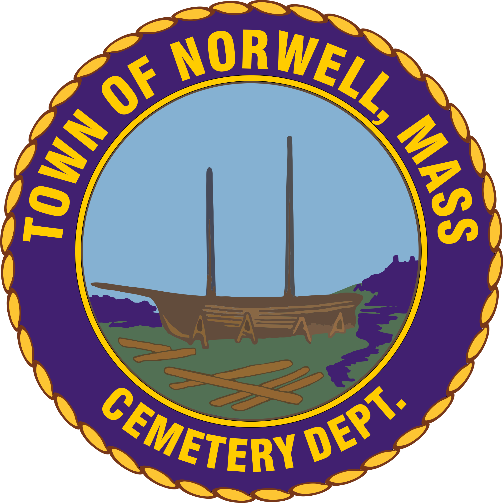 Norwell Town Seal Cemetery